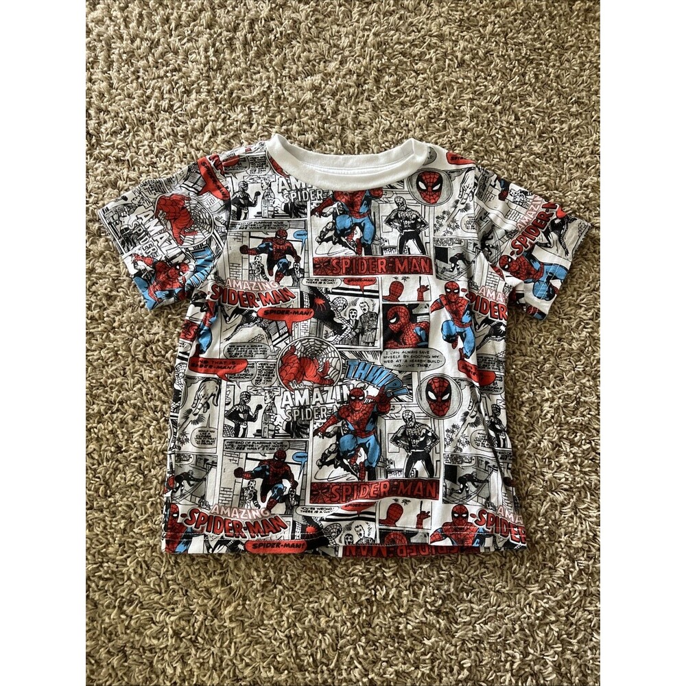 Marvel Boys T-Shirt Size 5 – Marvel Avengers - Spider-Man